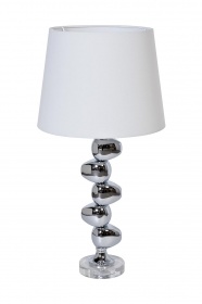 Лампа настольная плафон белый d.см Garda Decor 22-88657