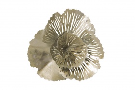 Настенный декор Цветок серебристый см Garda Decor 37SM-1363-F1