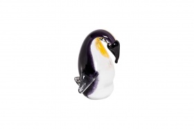 Статуэтка "Пингвин" черно-желтая см Garda Decor F7084