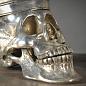 Статуэтка Ateliers C&S Davoy Silver King Skull