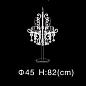 Настольная лампа Illuminati MT72714-4A