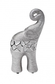 Статуэтка "Слон", цвет серебряный .8*24.5 Garda Decor 18H2747S-18