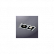 Встраиваемый светильник Wever & Ducre 12661 MIC HAL 2x50W ANO silver