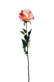 Роза нежно-розовая 71 см (24) Garda Decor 8J-11GS0069-2