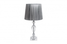 Лампа настольная серебряный плафон см Garda Decor X181617