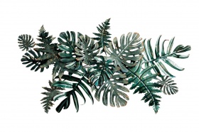 Настенный декор Листья тропические см Garda Decor 37SM-0378