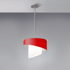 Подвесной светильник IDL 9001TS/43 S white/red