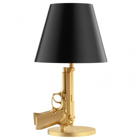 Настольная лампа Flos Bedside Gun gold