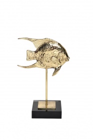 Статуэтка"Рыба" цвет золотой см Garda Decor 55RD3641S