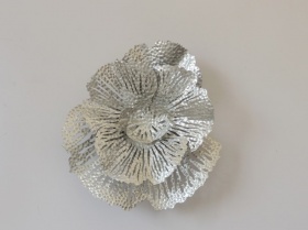 Настенный декор Цветок серебрист.см Garda Decor 37SM-8321-JN