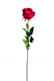 Роза бордовая 71 см (24) Garda Decor 8J-11GS0069-3
