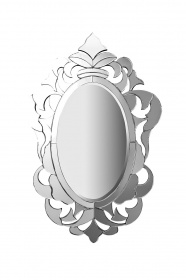 Зеркало декоративное Garda Decor KFH1634-1