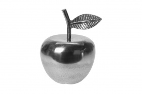 Статуэтка "Яблоко" цвет серебро см Garda Decor A06570160