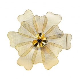 Настенный декор Цветок золотистый см Garda Decor 37SM-1164
