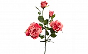 Роза нежно-розовая, 80см (12) Garda Decor 9F27009M-2093