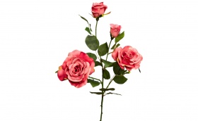 Роза нежно-розовая, 80см (12) Garda Decor 9F27009M-2093