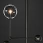 Люстра Restoration Hardware Glass Globe Mobile 46" Polished Black