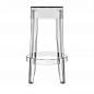 Стул барный Charles Ghost Kartell 4898/B4