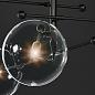 Люстра Restoration Hardware Glass Globe Mobile 55" Polished Black