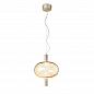 Подвесной светильник Vistosi Riflesso SP 1 amber/gold