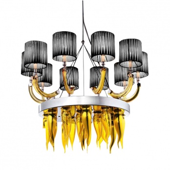 Люстра Beby Group 0220B04 chrome/lemon