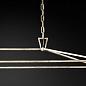 Люстра Restoration Hardware English Openwork Linear Silver Leaf