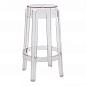 Стул барный Charles Ghost Kartell 4898/B4