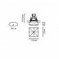Встраиваемый светильник Fabbian D27F2801