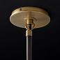 Люстра Restoration Hardware Bistro Globe Milk Glass 12 Brass