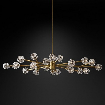 Люстра Restoration Hardware Boule De Cristal Brass