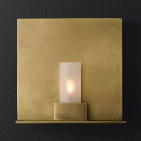 Бра Restoration Hardware Rennes Sconce Lacquered Burnished Brass