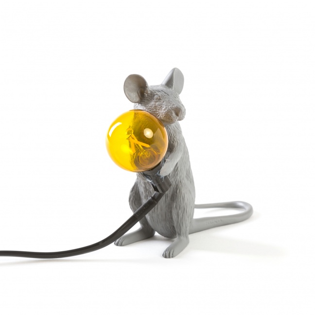 grey mouse lamp