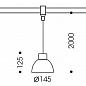 Подвесной светильник Oligo PULL-IT-1 Transparent