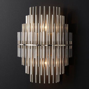 Бра Restoration Hardware Emile Sconce Pewter