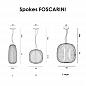 Подвесной светильник Foscarini Spokes 1 MyLight Gold