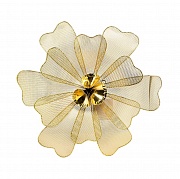 Настенный декор Цветок золотистый см Garda Decor 37SM-1164
