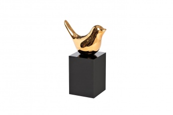 Статуэтка "Птичка золотая" на подставке см Garda Decor 55RD4007L