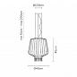 Подвесной светильник Fabbian F47A0901