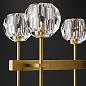 Люстра Restoration Hardware Boule De Cristal Lacquered Burnished Brass