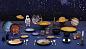 Тарелка Seletti Cosmic Diner Titian